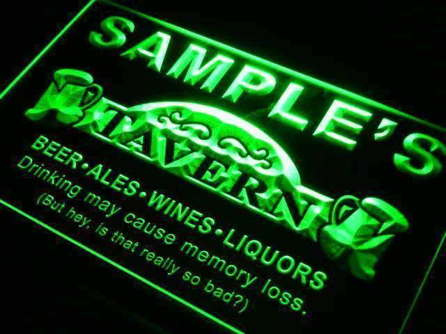 Personalized Man Cave Tavern LED Neon Light Sign - Way Up Gifts