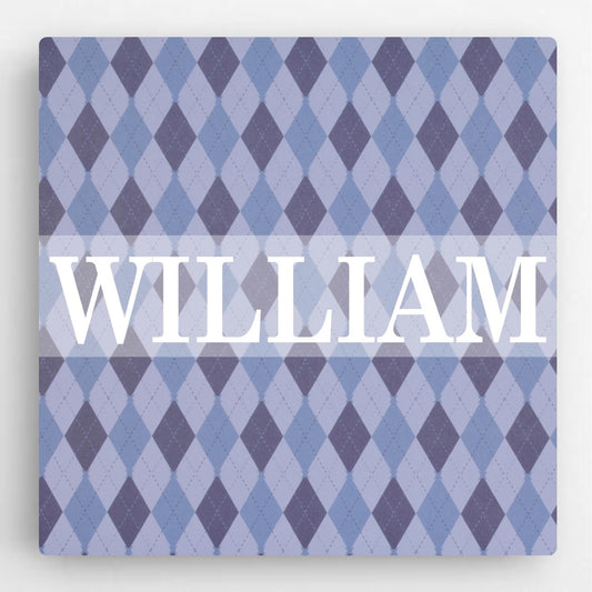 Personalized Pattern Kids Canvas Sign-Boy - Way Up Gifts