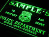 Personalized Police Department LED Neon Light Sign - Way Up Gifts