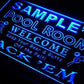 Personalized Pool Room Billiards LED Neon Light Sign - Way Up Gifts