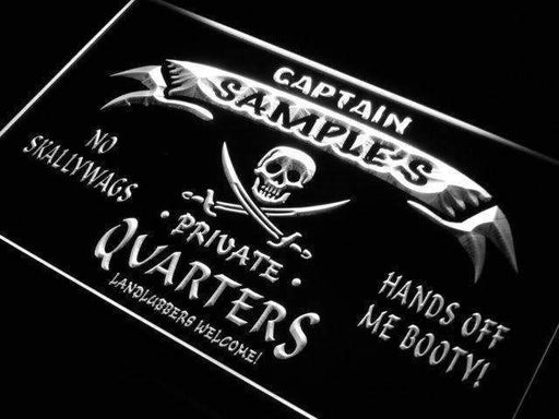 Personalized Private Quarters Pirate LED Neon Light Sign - Way Up Gifts