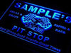 Personalized Racing Pit Stop LED Neon Light Sign - Way Up Gifts