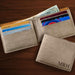 Personalized Classic Tan Bifold Wallet - Way Up Gifts