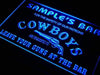 Personalized Western Cowboy Bar LED Neon Light Sign - Way Up Gifts