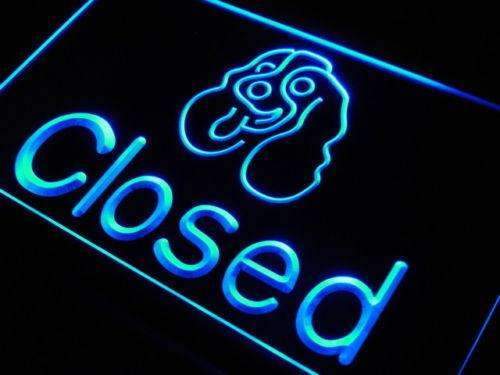 Pet Store Dog Shop Closed LED Neon Light Sign - Way Up Gifts