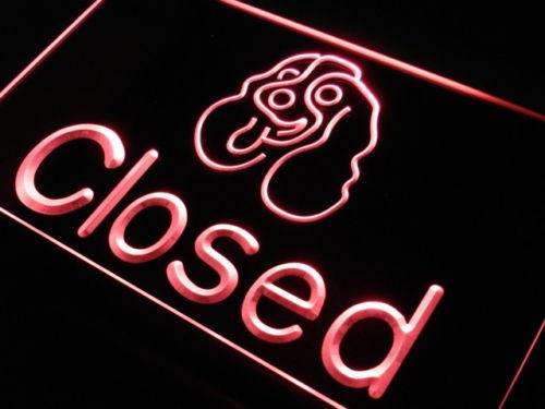 Pet Store Dog Shop Closed LED Neon Light Sign - Way Up Gifts