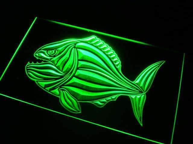 Piranha Fish LED Neon Light Sign - Way Up Gifts