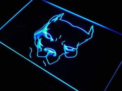 Pit Bull Terrier Head LED Neon Light Sign - Way Up Gifts