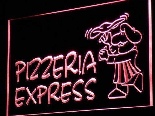 Pizza Pizzeria Express LED Neon Light Sign - Way Up Gifts