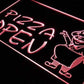 Pizzeria Pizza Chef Open LED Neon Light Sign - Way Up Gifts