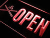 Pool Cues Billiards Open LED Neon Light Sign - Way Up Gifts