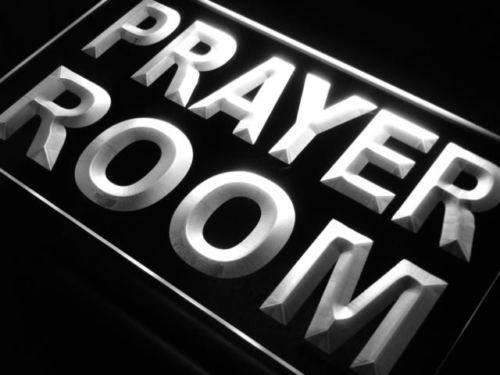Prayer Room LED Neon Light Sign - Way Up Gifts