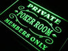 Private Poker Room Members Only LED Neon Light Sign - Way Up Gifts