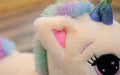 Big Stuffed Unicorn Plush Toy (Rainbow) - Way Up Gifts