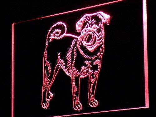 Pug Dog LED Neon Light Sign - Way Up Gifts