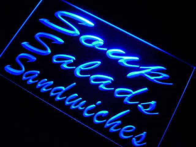 Soups Salads Sandwiches LED Neon Light Sign - Way Up Gifts