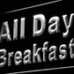 All Day Breakfast LED Neon Light Sign - Way Up Gifts