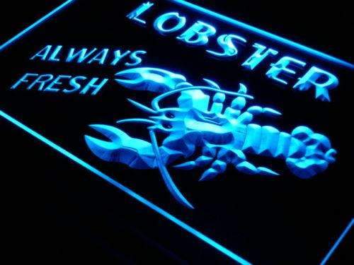 Seafood Always Fresh Lobster LED Neon Light Sign - Way Up Gifts