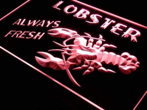 Seafood Always Fresh Lobster LED Neon Light Sign - Way Up Gifts