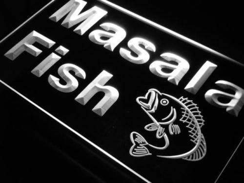 Seafood Masala Fish LED Neon Light Sign - Way Up Gifts