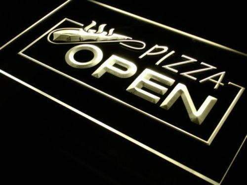 Pizzeria Pizza Open LED Neon Light Sign - Way Up Gifts
