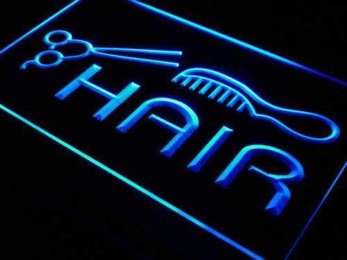 Scissors Comb Hair Cut LED Neon Light Sign - Way Up Gifts