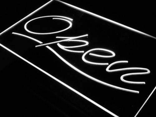 Script Open LED Neon Light Sign - Way Up Gifts