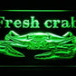 Seafood Fresh Crab LED Neon Light Sign - Way Up Gifts