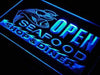 Seafood Shop and Diner Open LED Neon Light Sign - Way Up Gifts