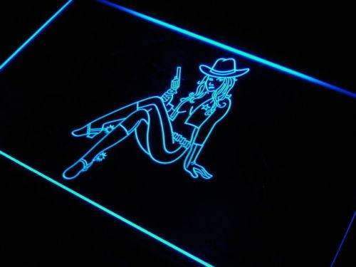 Sexy Cowgirl LED Neon Light Sign - Way Up Gifts