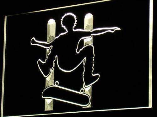 Skateboard Jump LED Neon Light Sign - Way Up Gifts