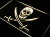 Skull Swords Pirate LED Neon Light Sign - Way Up Gifts