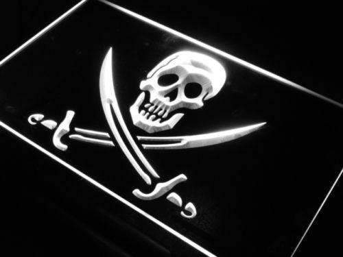 Skull Swords Pirate LED Neon Light Sign - Way Up Gifts