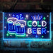 Cold Beer Bar Decoration Beer Mugs 3-Color LED Neon Light Sign - Way Up Gifts
