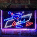 Cocktails Bar Welcome 3-Color LED Neon Light Sign - Way Up Gifts