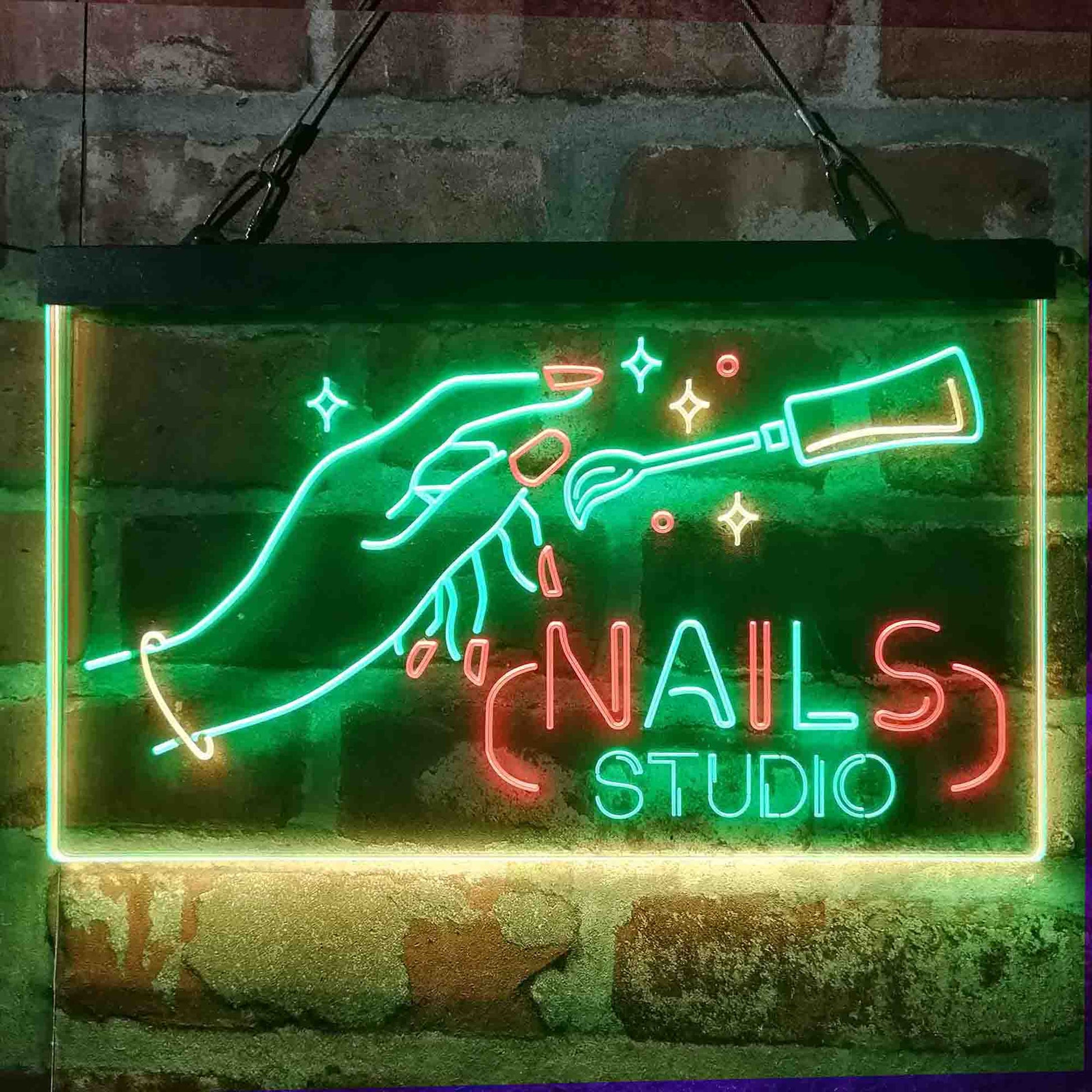  Custom Name Nails Salon Neon Signs for Nail Salon