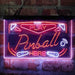 Play Pinball Here Game Room 3-Color LED Neon Light Sign - Way Up Gifts