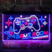 Game Room Console Controller Video 3-Color LED Neon Light Sign - Way Up Gifts