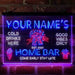 Personalized Beer Mugs Home Bar 3-Color LED Neon Light Sign - Way Up Gifts