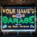 Personalized Garage Man Cave 3-Color LED Neon Light Sign - Way Up Gifts