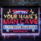 Personalized Basketball Man Cave 3-Color LED Neon Light Sign - Way Up Gifts