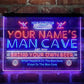 Personalized Soccer Man Cave 3-Color LED Neon Light Sign - Way Up Gifts