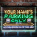 Personalized Parking Space Garage 3-Color LED Neon Light Sign - Way Up Gifts