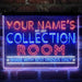 Personalized Collection Display Room 3-Color LED Neon Light Sign - Way Up Gifts