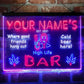 Personalized High Life Bar 3-Color LED Neon Light Sign - Way Up Gifts
