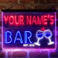 Personalized Wine Glasses Home Bar 3-Color LED Neon Light Sign - Way Up Gifts