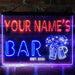 Personalized Beer Mugs Cheers 3-Color LED Neon Light Sign - Way Up Gifts