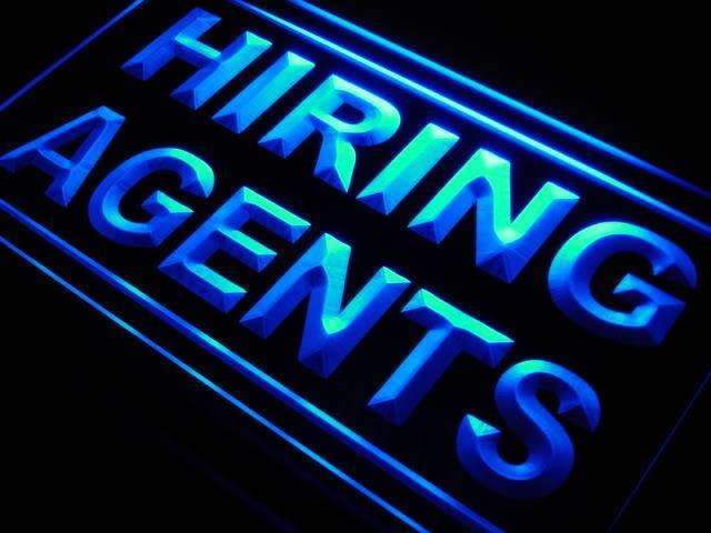 Staffing Employment Hiring Agents LED Neon Light Sign - Way Up Gifts