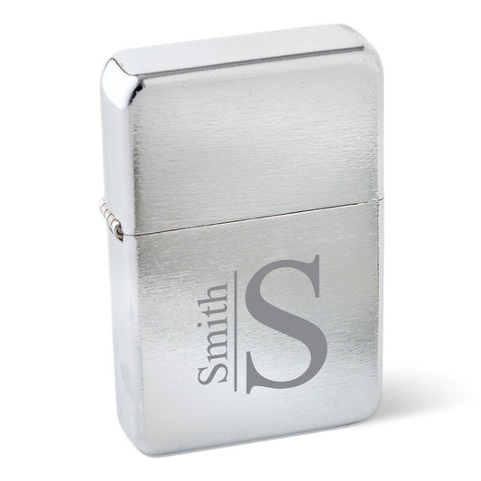 Personalized Stainless Steel Wind Proof Lighter - Way Up Gifts