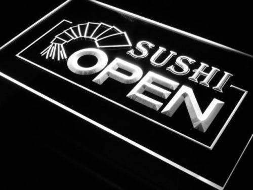 Sushi Open LED Neon Light Sign - Way Up Gifts
